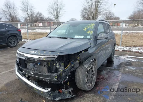 2025 Kia Seltos Sx Turbo из США, поврежденный, VIN KNDETCA77S7683691